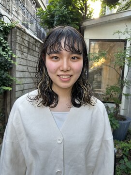 ガーランド (Garland) くるくるパーマ/前髪パーマ／表参道