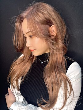 カルフール ロハス 草加東口店(Carrefour LOHAS) 透けるピンクベージュ