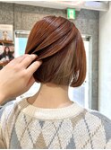  bob×orange brown×beige