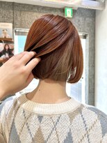 センスヘア(SENSE Hair) bob×orange brown×beige