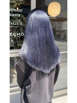 リエコー(RE'ECHO) 色落ちも可愛いネイビーカラー