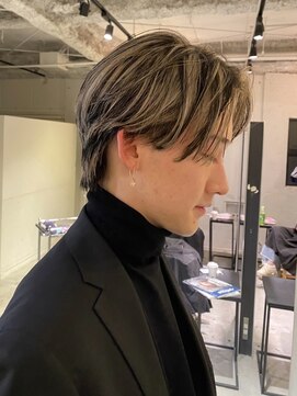 ルーム(Loom.) メンズコントラストハイライトマッシュ