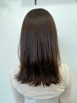 リリー LILY ヘアー メイク HAIR アンド & MAKE 30代40代大人可愛い◎夏ヘアナチュラルアッシュウォームブラウン