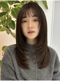 ハイライトカラーグレージュベージュケアブリーチダブルカラー