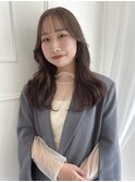 Face layer×chocolat beige