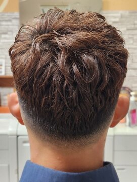 アポロカットステージ 相模大野店 アップバング/ツーブロックマッシュ<理容室>[メンズ/相模大野]