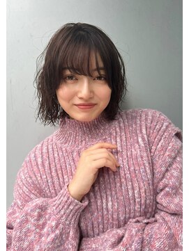 ラグゼ(Luxe) デジタルパーマ/オリーブベージュ/韓国/ボブ/パーマ/グレージュ