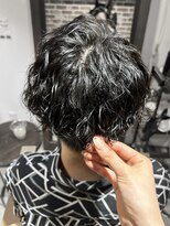 men's hair ☆ 波巻きパーマ