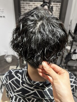 エニー 栄(Any) men's hair ☆ 波巻きパーマ