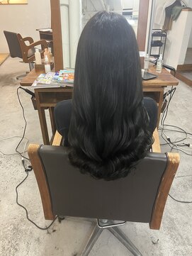 エフフォーユアヘアー(F for your hair) 100%ケラチントリートメント×ダークグレージュ