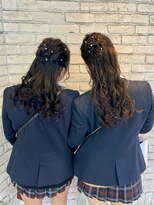 ハウス(HAUS.)&nbsp;ハーフアップアレンジ