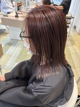 ヘアークラフト アニー 南郷18丁目店(HAIR CRAFT Annie) ボルドーボブ