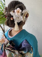 ウェリナ(welina)&nbsp;成人式華やかヘアセット♪