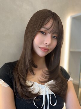 オムニス 表参道(Omnis) 美髪レイヤーカット/顔まわりレイヤー/くびれミディアムレイヤー