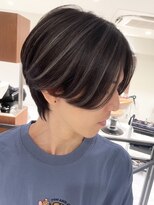 アミリー ひたち野うしく店(Amily)&nbsp;ハイライトバレイヤージュダブルカラーケアブリーチ20代30代