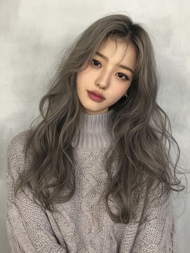 グラッジ 池袋(GLADGE) オリーブベージュ/ブリーチ/レイヤーカット