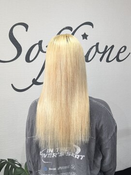 ソッフィオーネ(Soffione) ホワイトブロンド/ブロンド/ブリーチ