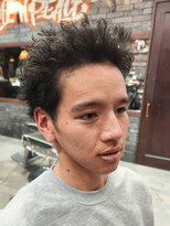 フォーコーナーズカットショップスリーセント 栄(FourCornersCutShop 3/cent)&nbsp;仏陀パーマ/ブッダパーマ/スパイキーショート/ピンパーマ