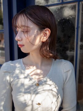 アジュール 倉敷店(Azule) Azule/タイトボブ/ブラウンカラー