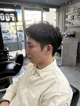 ルートバイドット 町田店(root by dot.) ラフショート［町田/メンズカット/眉カット/眉パーマ］