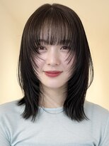 アイトーキョーエス 渋谷(AI TOKYO S) 小顔レイヤー/レイヤーミディアム/透明感カラー