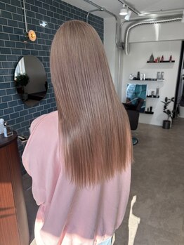 シカ(si:ca)の写真/【大府市/ブリーチ】柔らか透明感カラーへ♪si:caだからこそできる発色、色もち、ツヤ良しのデザインカラー