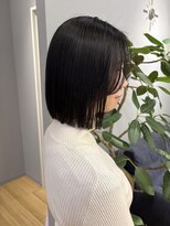 ジアン バイ ミルボン NU茶屋町+(GIEN by milbon)&nbsp;切りっぱなしボブ