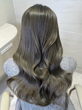 ミズチャーム(Ms.CHARM) 【高瀬陽介】カーキベージュ×ブリーチなしダブルカラー