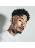 ツイストスパイラル×フェードショート
