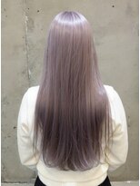 エルミタージュ(HERMITAGE)&nbsp;レイヤーカットバレイヤージュオリーブグレージュハッシュカット