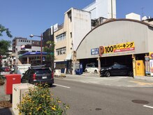 駐車場エリアマップで言う17番の、駐車場になります。