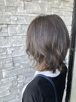 アールトゥーヘアー(art To Hair) グレージュ×ロブ