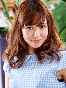 アミ 橋本(amie) フェミニンにカールでみせるウェーブ[橋本駅]