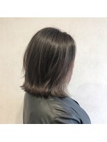 ライフ ウィズ ヘア(LIFE with HAIR)&nbsp;外ハネアッシュグレー