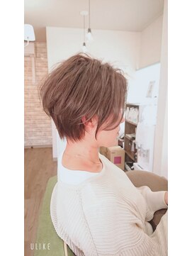 ミエル(miel) 【hair design miel】大人ショート