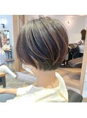 La bonheur hair reve☆加々美賢育☆毛束が可愛い丸みショート