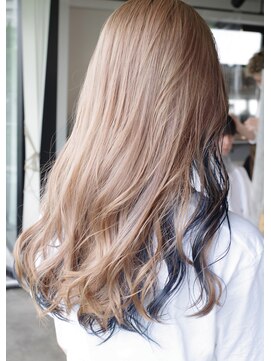 ザ オーダー(THE ORDER) 【ORDER】ホワイトミルクティーインナーカラーブルー