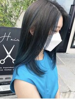 アーブル ヘアーアンドメイク(ARBRE) ブリーチバレイヤージュアッシュカラーハイライト