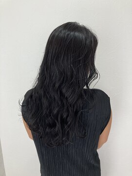 シエル 立川店(CIEL) 【CIEL 佐藤】ブルーブラック　ロング