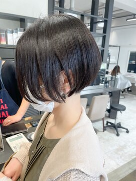 ジゼル 博多(GiseL) 頭の形が綺麗に見えるショートボブ☆