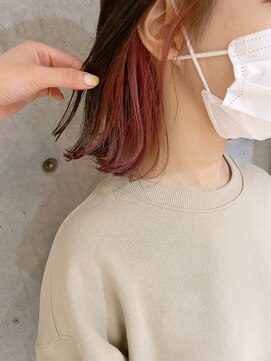 エディット トウキョウ(e.dit tokyo) 【MILK/MURIEL Misa】インナーカラー　ピンク