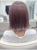 20代30代/大人かわいい/バングカラー/髪質改善