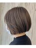 【白髪染めをやめて、明るくしたい方】白髪ぼかしカラー＋カット￥15000
