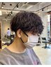 【鍜治本/三好限定】メンズ束感カット+各種パーマ ￥11,000