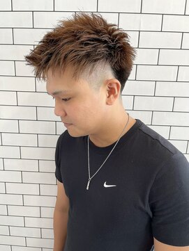 リール(THE RIRE.) *THE RIRE. メンズツーブロック×ベリーショートスタイル*