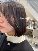 顔まわりカットタンバルモリ×渡辺りん