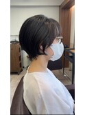 大人気『丸みシルエット』丸みショート