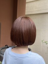 ココカラヘアー ニコ(cococara hair nico)&nbsp;ベージュ/オレンジベージュ/丸みボブ