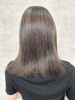 ルノン(LUNON)&nbsp;アッシュグレー/赤み消し/シークレットハイライト/切りっぱなし