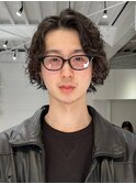 常田大希風スパイラルパーマ/くせ毛風パーマ/メンズパーマ/原宿